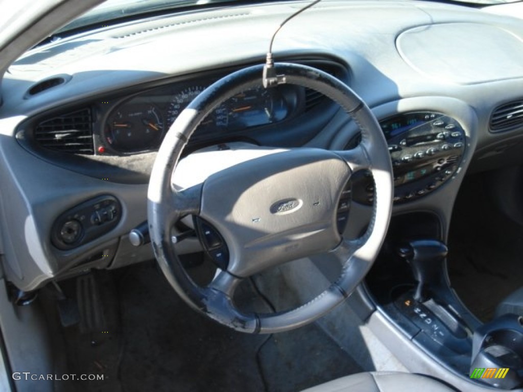 1997 Taurus SHO - Silver Frost Pearl / Grey photo #8