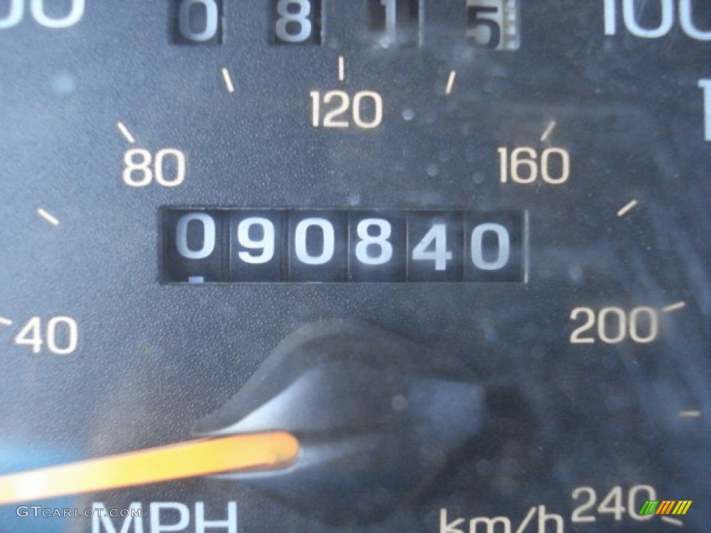 1997 Taurus SHO - Silver Frost Pearl / Grey photo #14
