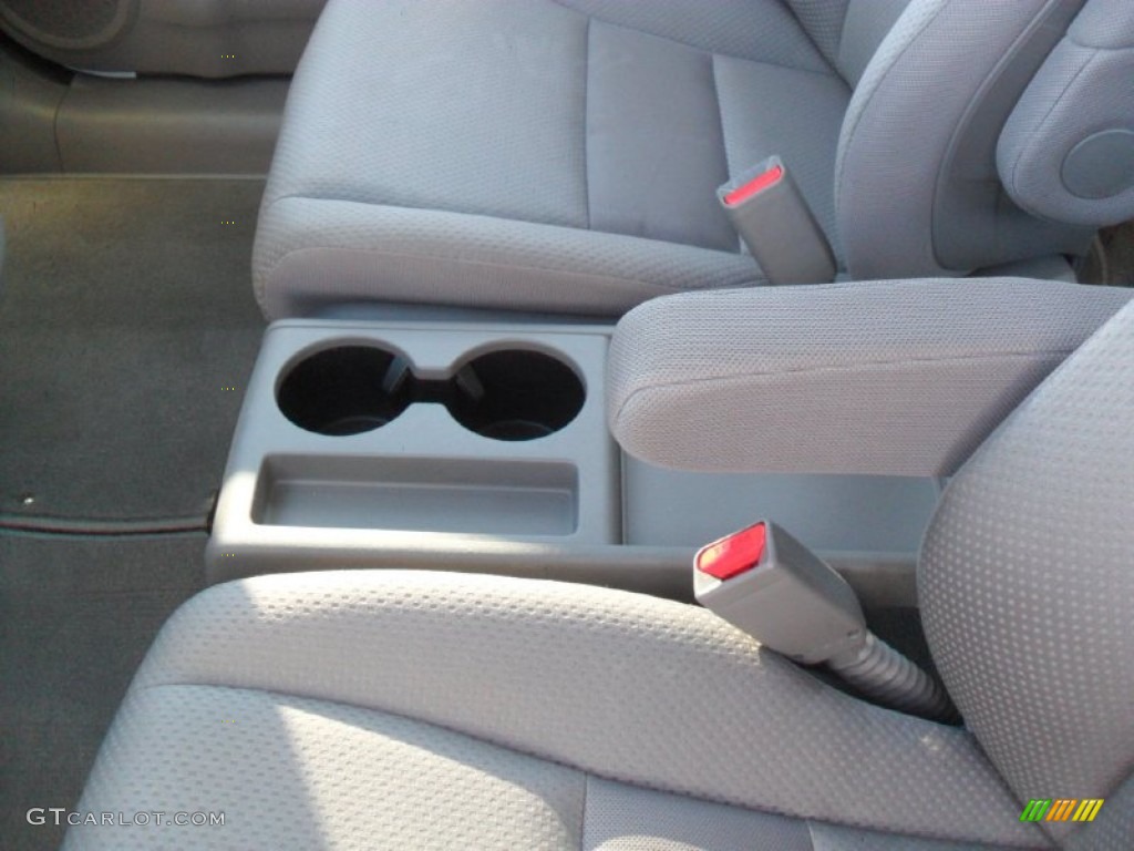 2009 CR-V LX - Taffeta White / Gray photo #9