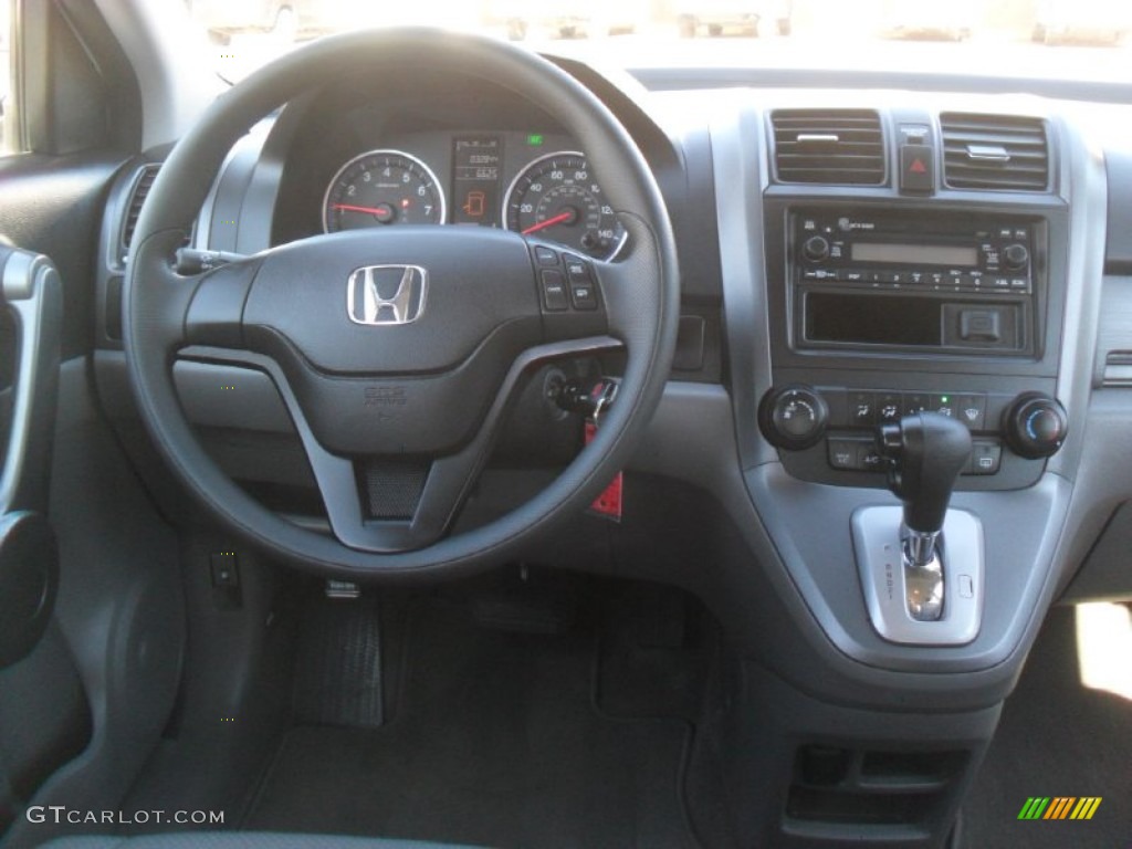2009 CR-V LX - Taffeta White / Gray photo #16