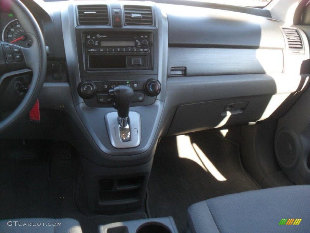 2009 CR-V LX - Taffeta White / Gray photo #17