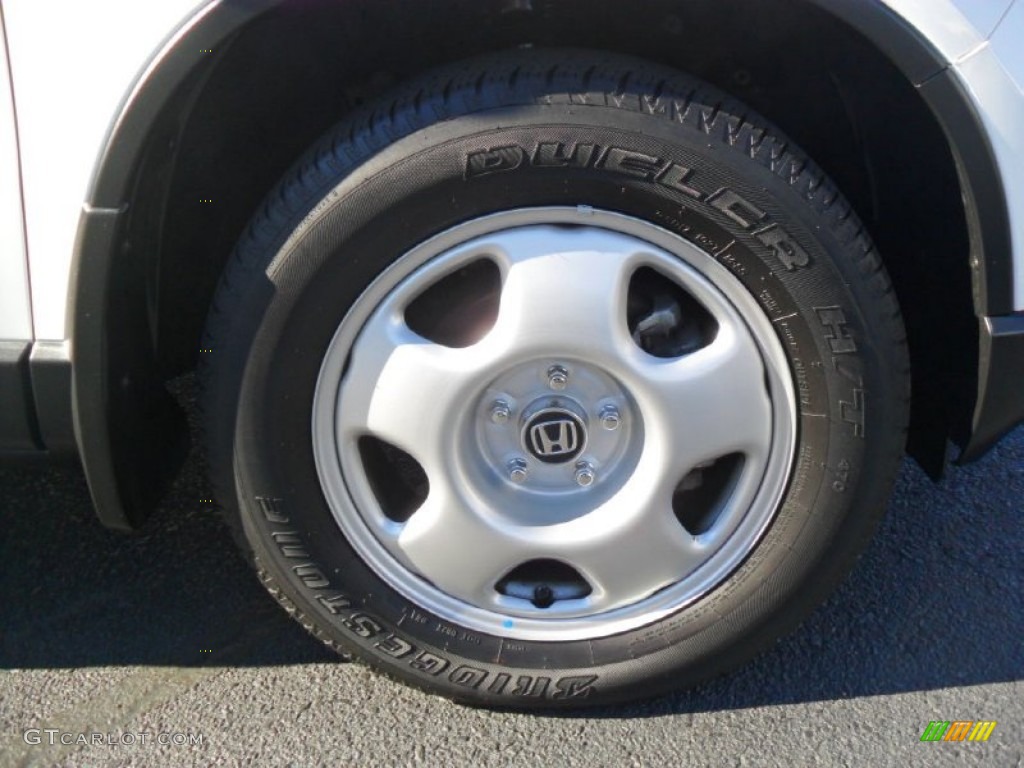 2009 CR-V LX - Taffeta White / Gray photo #24