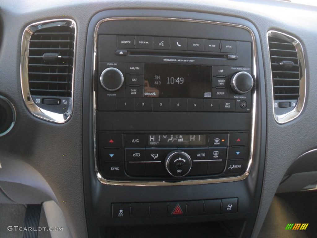 2012 Dodge Durango SXT Controls Photo #59317181