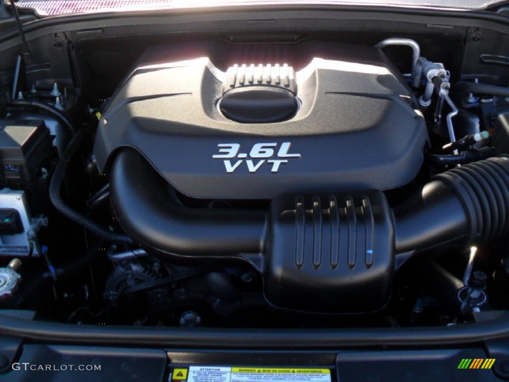 2012 Dodge Durango SXT 3.6 Liter DOHC 24-Valve VVT Pentastar V6 Engine Photo #59317259