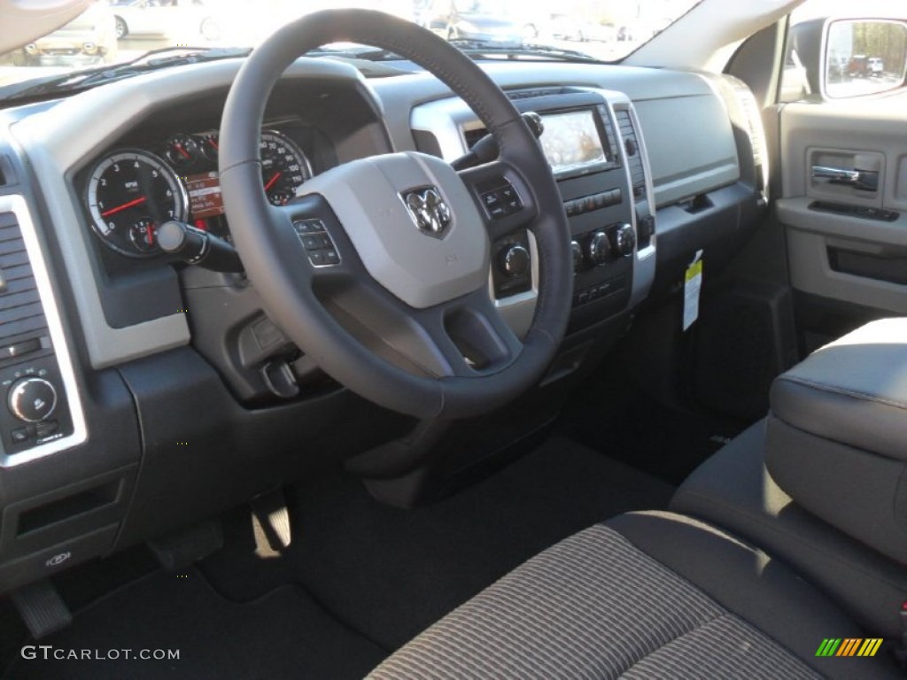 2012 Ram 1500 SLT Quad Cab 4x4 - Mineral Gray Metallic / Dark Slate Gray/Medium Graystone photo #25