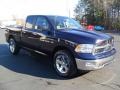 2012 True Blue Pearl Dodge Ram 1500 Big Horn Quad Cab  photo #2