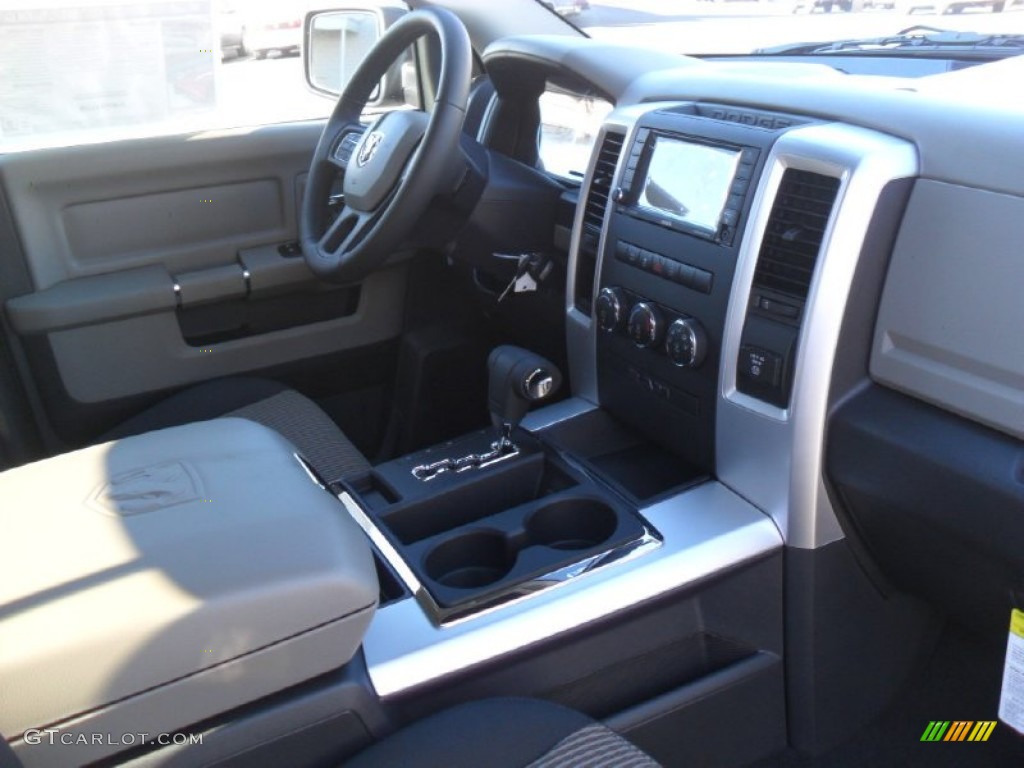 2012 Ram 1500 Big Horn Quad Cab - True Blue Pearl / Dark Slate Gray/Medium Graystone photo #18