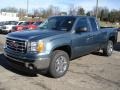 2012 Stealth Gray Metallic GMC Sierra 1500 SLE Extended Cab 4x4  photo #2