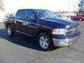 2012 True Blue Pearl Dodge Ram 1500 Big Horn Crew Cab 4x4  photo #2