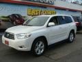 2010 Blizzard White Pearl Toyota Highlander Limited 4WD  photo #3