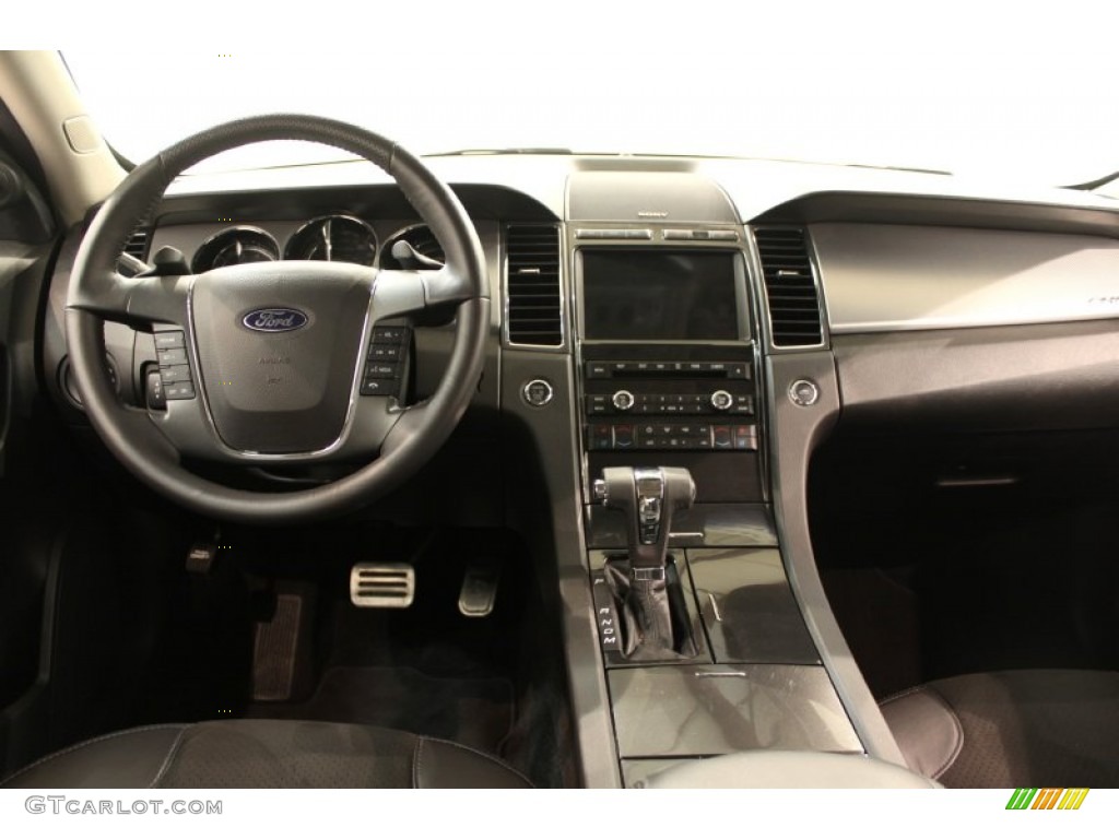 2011 Ford Taurus SHO AWD Charcoal Black Dashboard Photo #59318654