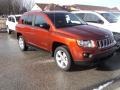 Copperhead Pearl 2012 Jeep Compass Latitude 4x4 Exterior