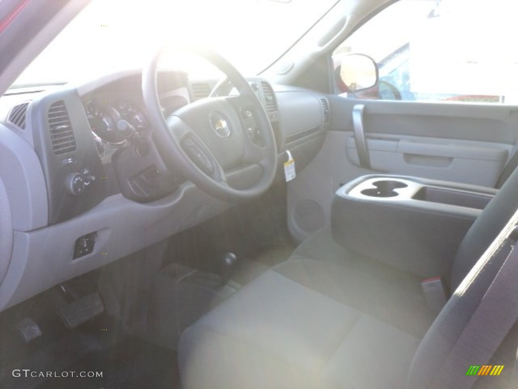 2012 Silverado 2500HD Work Truck Regular Cab 4x4 - Victory Red / Dark Titanium photo #7