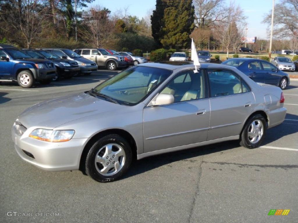 1999 Accord EX-L Sedan - Heather Mist Metallic / Ivory photo #1