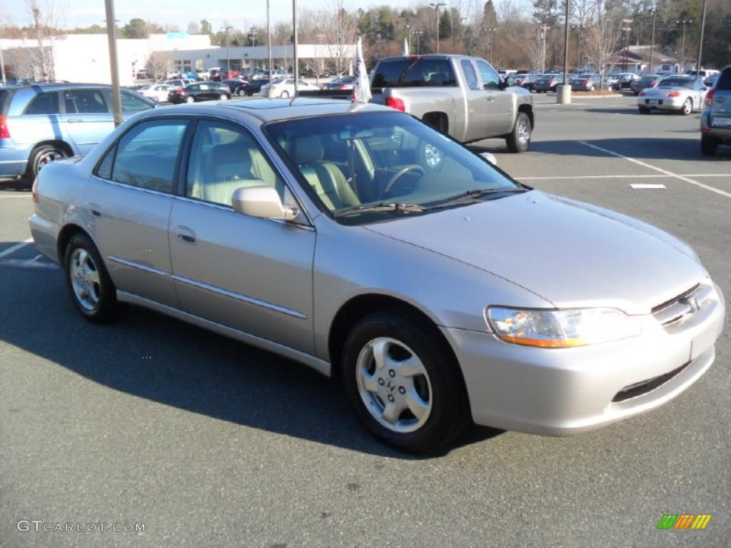 1999 Accord EX-L Sedan - Heather Mist Metallic / Ivory photo #2