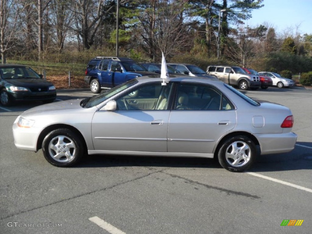 1999 Accord EX-L Sedan - Heather Mist Metallic / Ivory photo #3