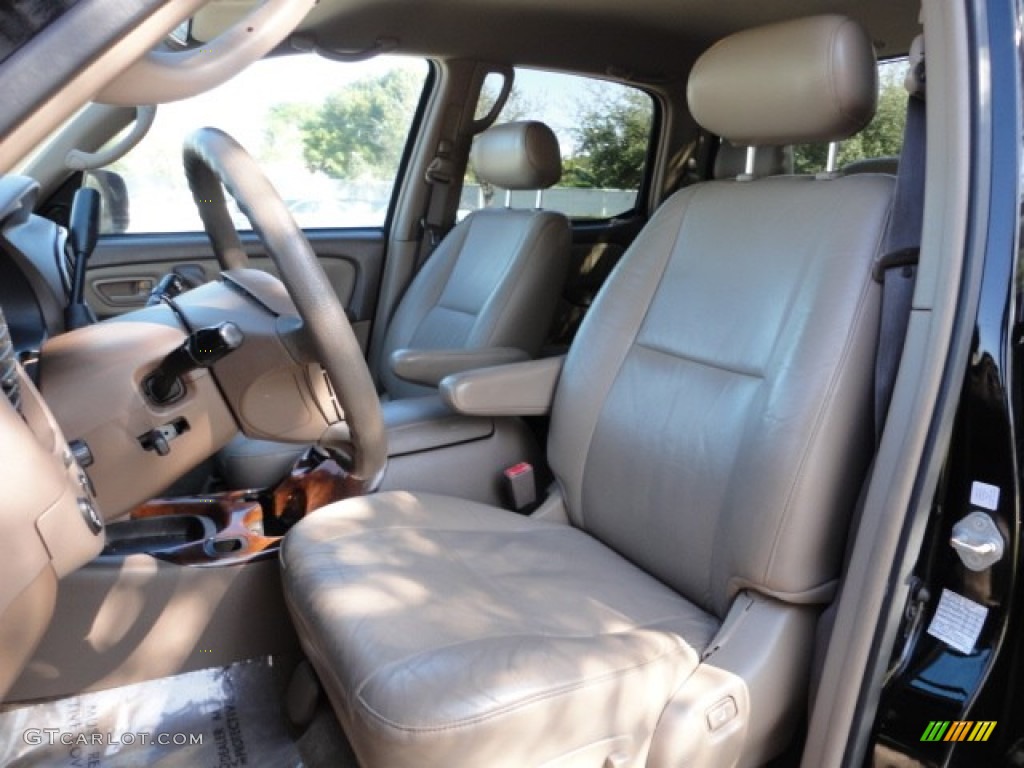 Oak Interior 2004 Toyota Tundra Limited Double Cab Photo #59323841