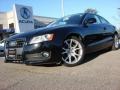 2010 Brilliant Black Audi A5 2.0T quattro Coupe  photo #1