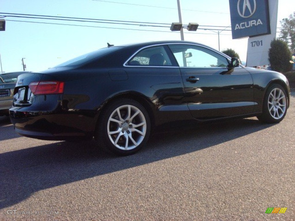 2010 A5 2.0T quattro Coupe - Brilliant Black / Black photo #5