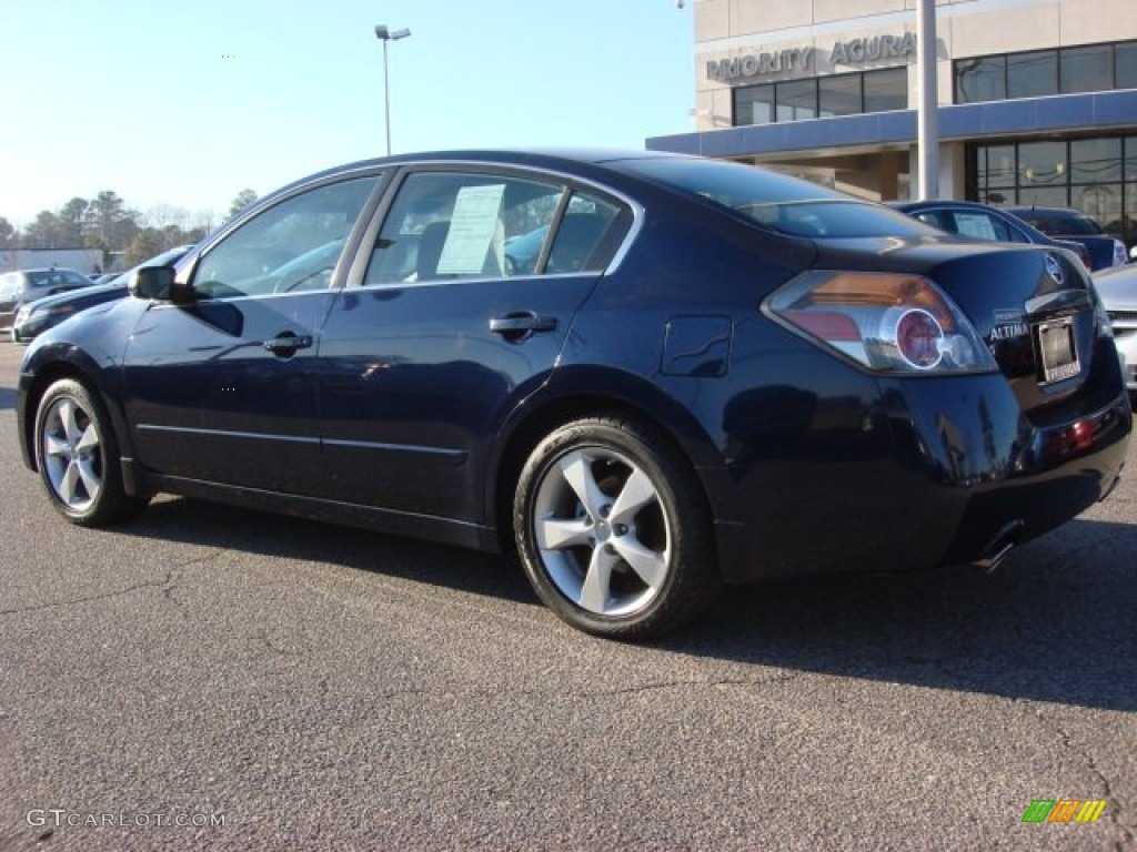 2007 Altima 3.5 SE - Majestic Blue Metallic / Frost photo #4