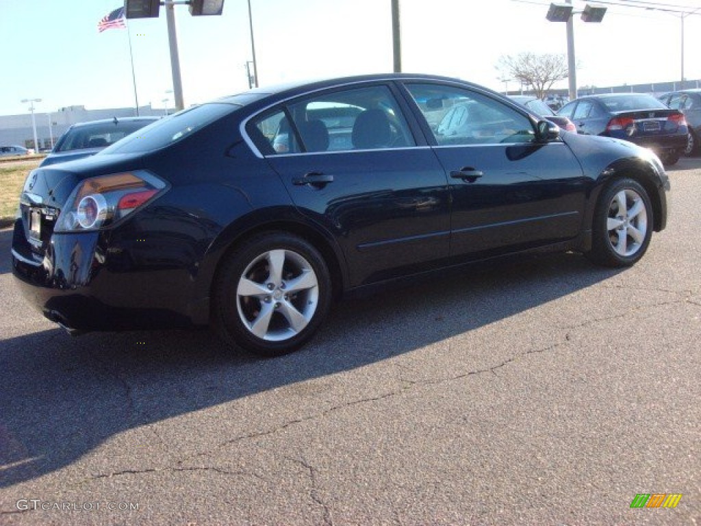 2007 Altima 3.5 SE - Majestic Blue Metallic / Frost photo #5