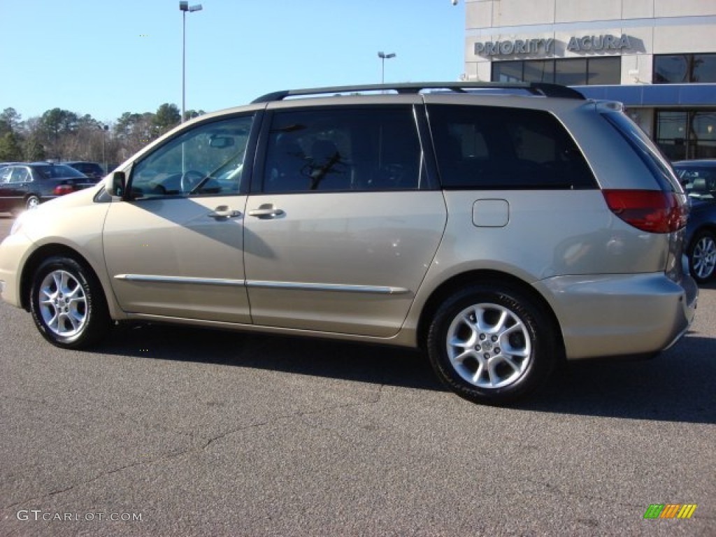 2005 Sienna XLE Limited - Desert Sand Mica / Taupe photo #3