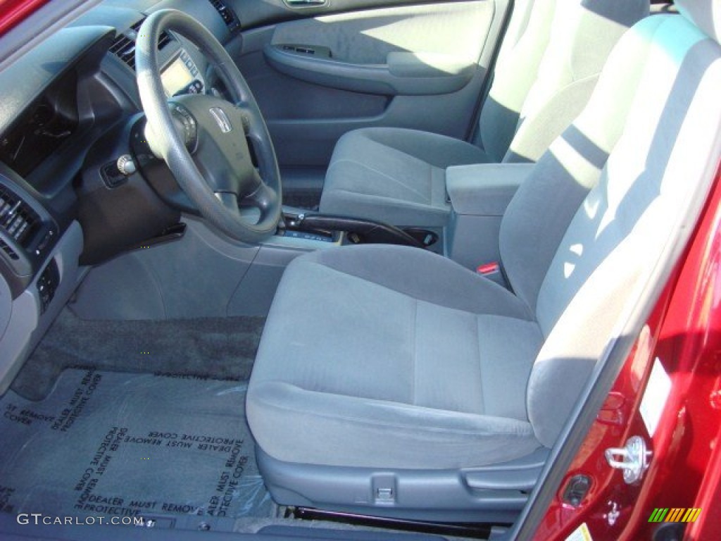 2006 Accord EX Sedan - Redondo Red Pearl / Gray photo #9