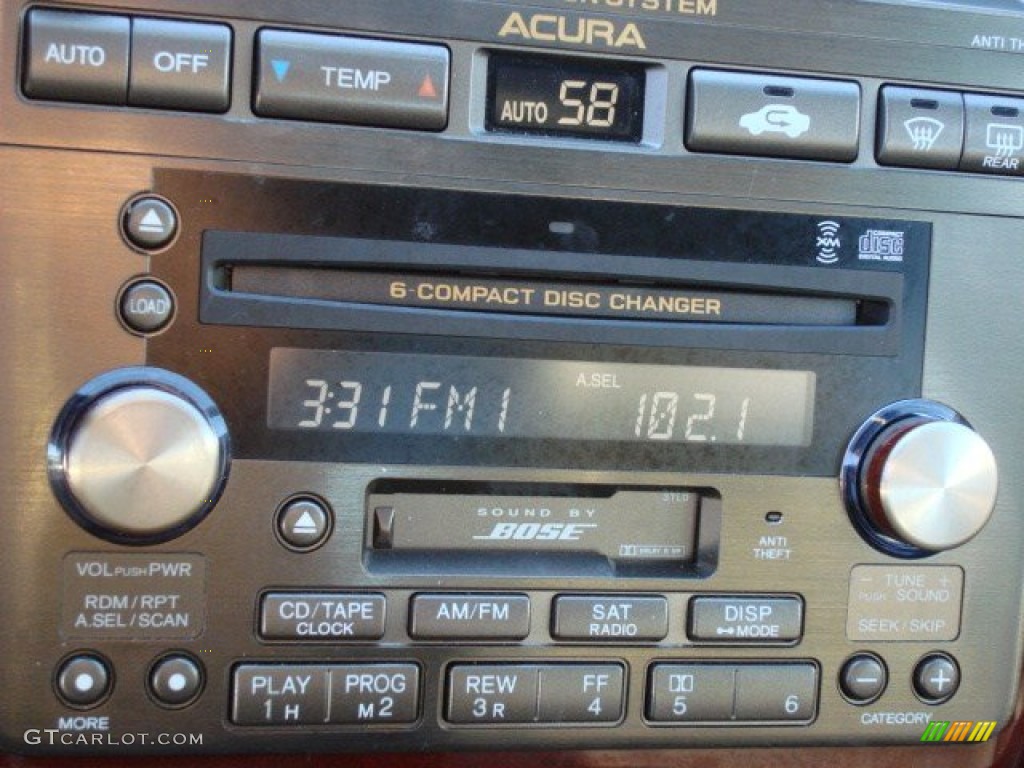 2004 Acura RL 3.5 Audio System Photo #59327564