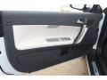 Calcite/Off Black 2012 Volvo C70 T5 Door Panel