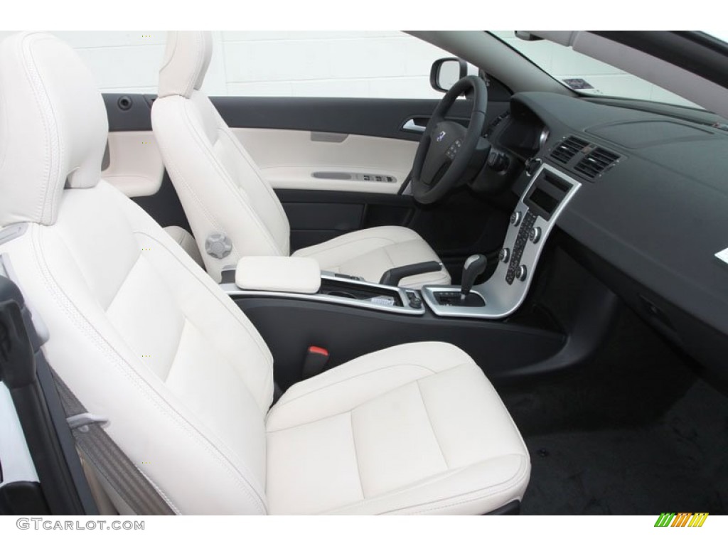 Calcite/Off Black Interior 2012 Volvo C70 T5 Photo #59327651