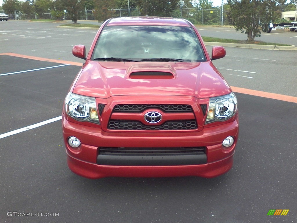 Barcelona Red Metallic 2011 Toyota Tacoma X-Runner Exterior Photo #59327750