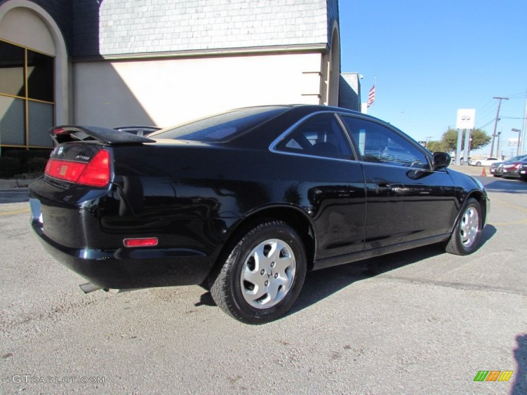 2000 Accord EX Coupe - Nighthawk Black Pearl / Charcoal photo #3