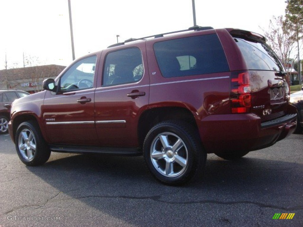 2011 Tahoe LT - Red Jewel Tintcoat / Light Titanium/Dark Titanium photo #4