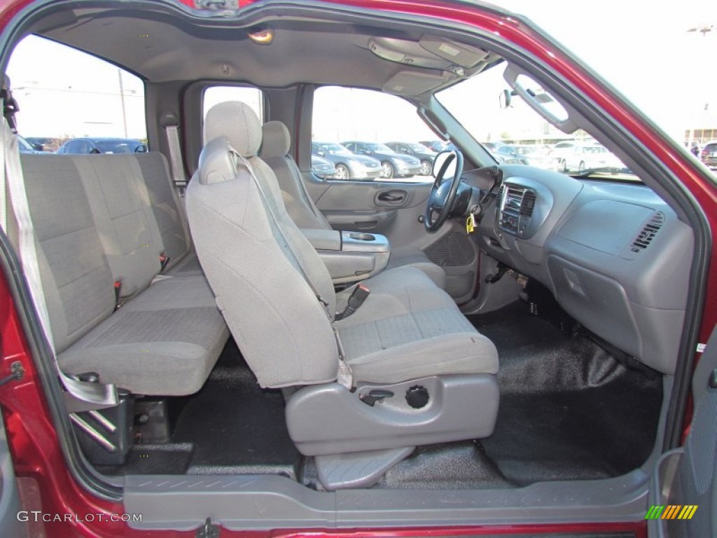 Medium Graphite Grey Interior 2003 Ford F150 STX SuperCab Photo #59328853