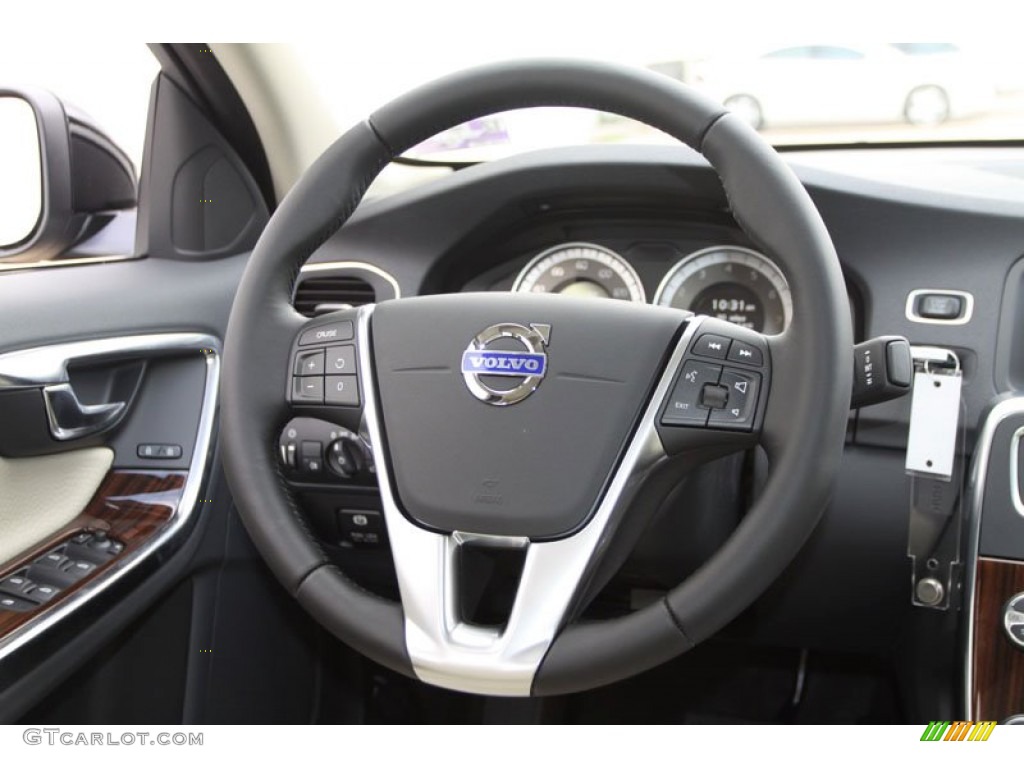 2012 Volvo S60 T6 AWD Steering Wheel Photos