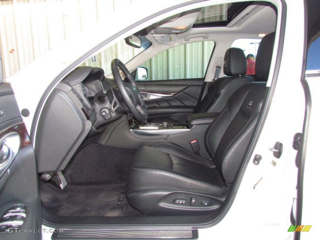 Graphite Interior 2012 Infiniti M 37 Sedan Photo #59329849