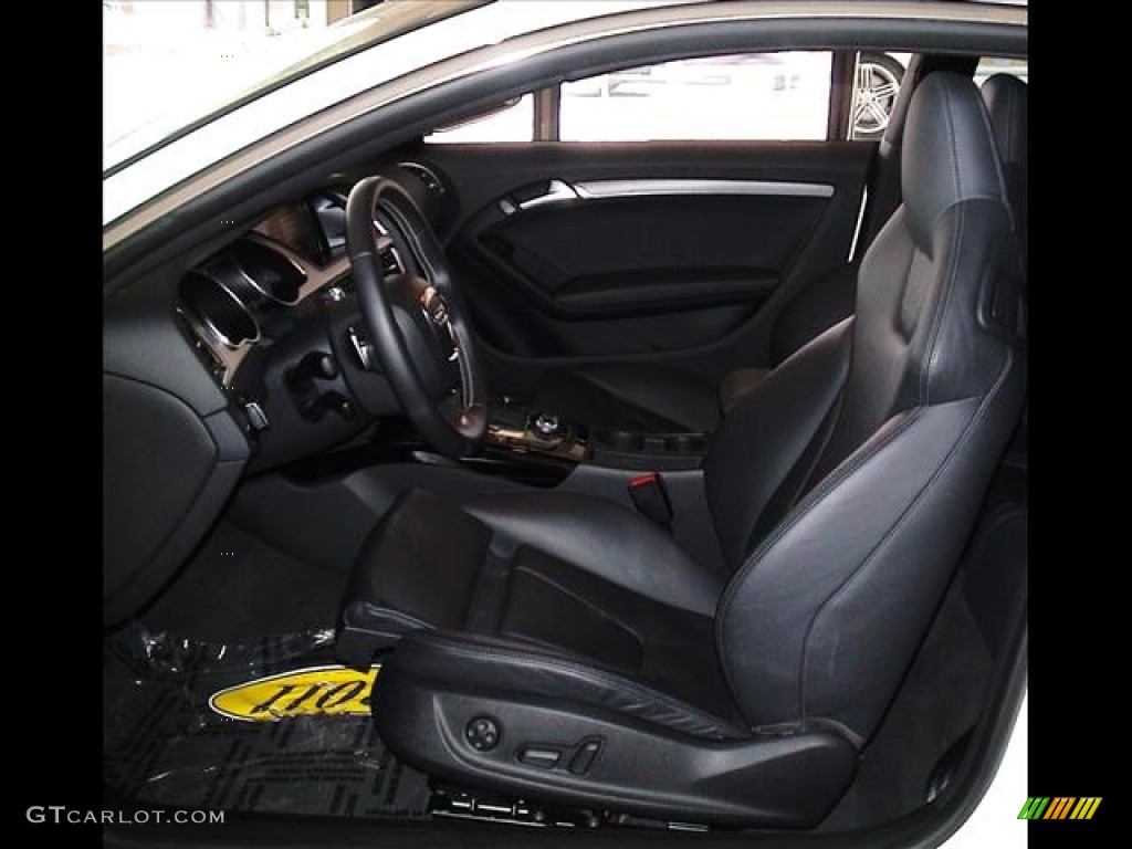 2011 S5 4.2 FSI quattro Coupe - Ibis White / Black Silk Nappa Leather photo #9