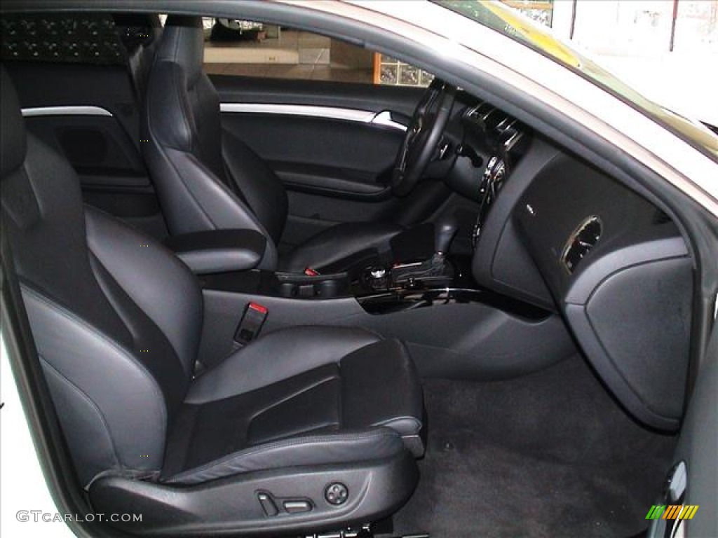 Black Silk Nappa Leather Interior 2011 Audi S5 4.2 FSI quattro Coupe Photo #59329961