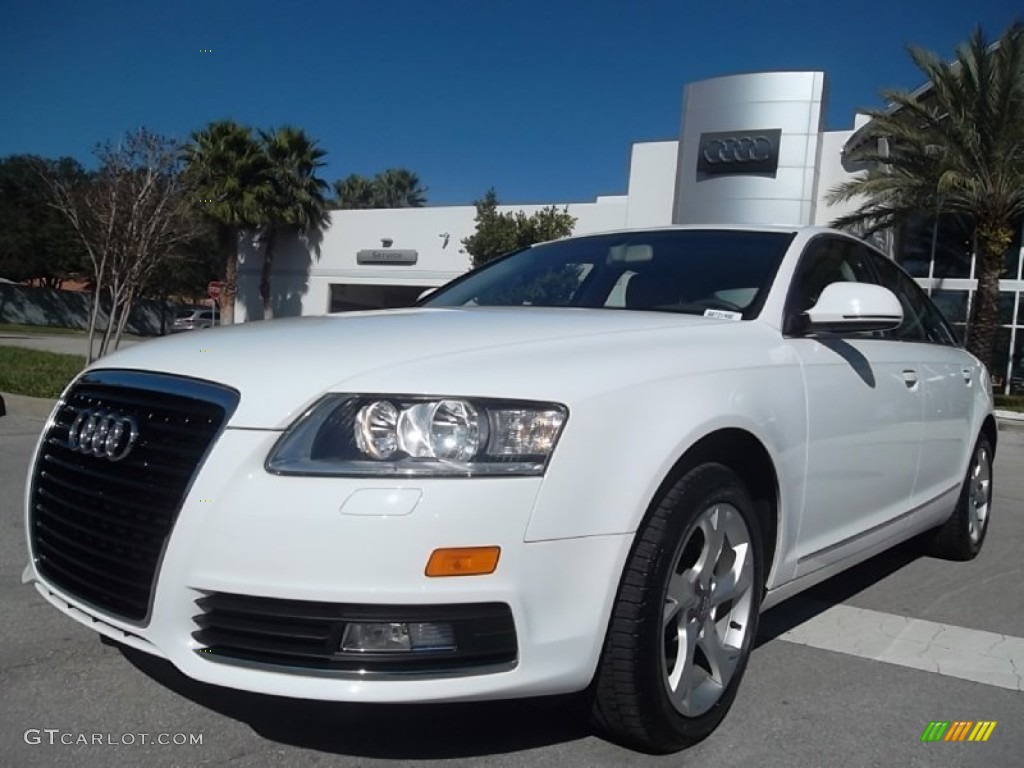 Ibis White 2010 Audi A6 3.2 FSI Sedan Exterior Photo #59330114