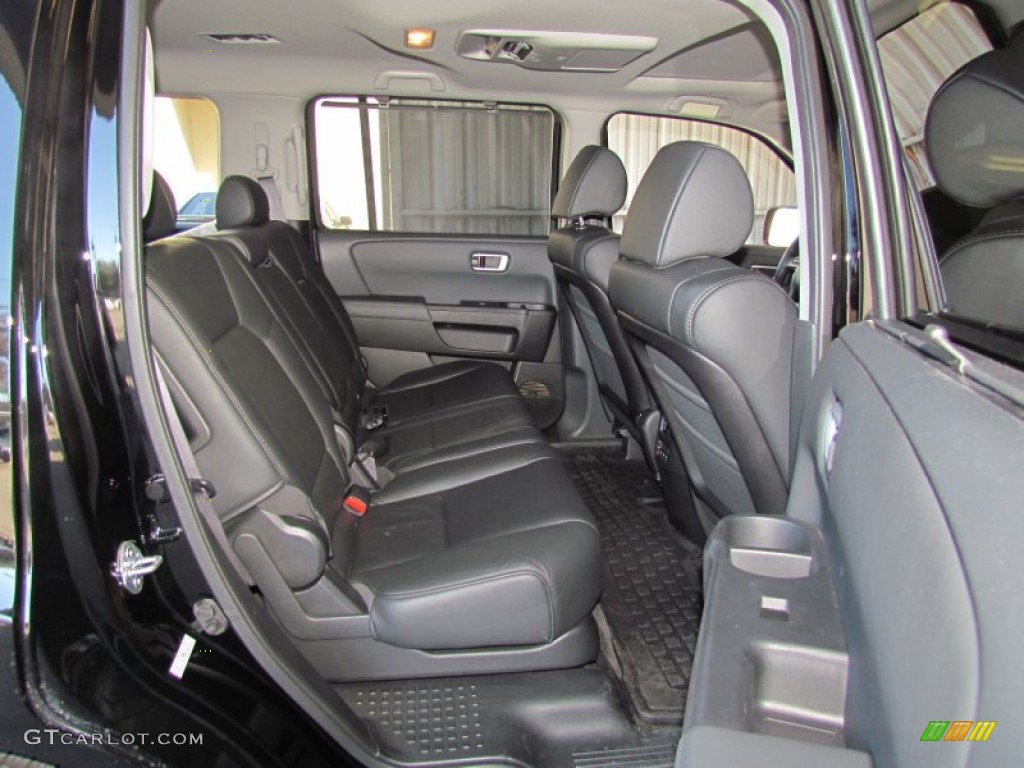 Black Interior 2011 Honda Pilot Touring Photo #59330507