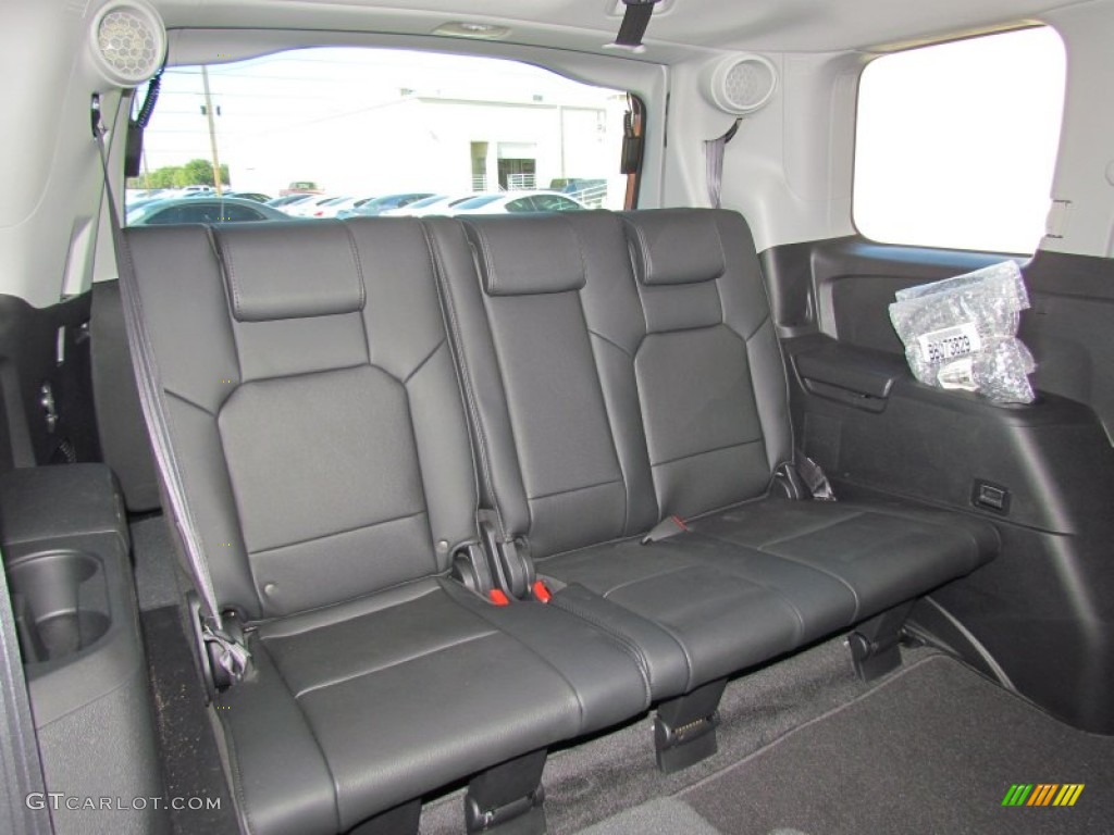 Black Interior 2011 Honda Pilot Touring Photo #59330518