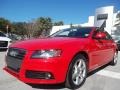 2009 Brilliant Red Audi A4 2.0T Premium quattro Sedan  photo #1