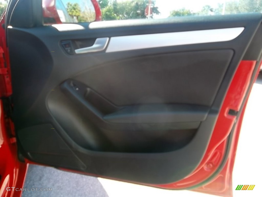 2009 A4 2.0T Premium quattro Sedan - Brilliant Red / Black photo #20