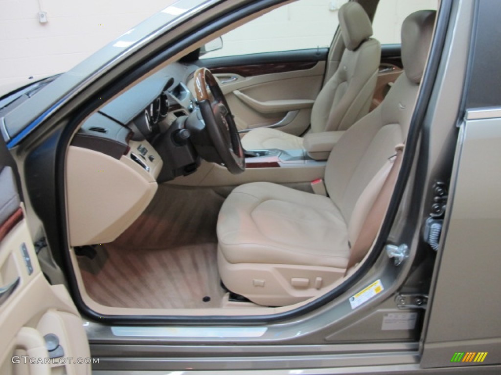 Cashmere/Cocoa Interior 2010 Cadillac CTS 4 3.0 AWD Sedan Photo #59332964