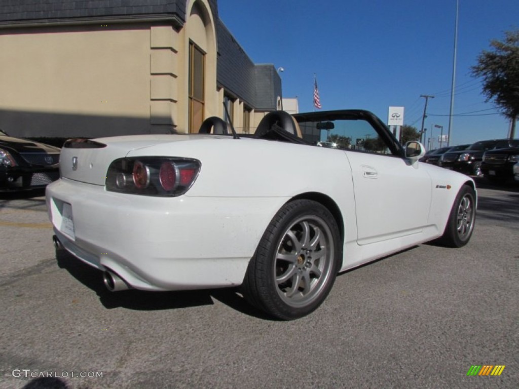 2004 S2000 Roadster - Grand Prix White / Tan photo #4