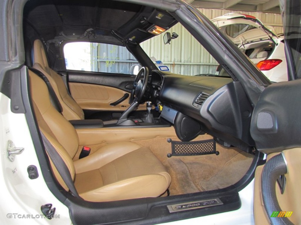 2004 S2000 Roadster - Grand Prix White / Tan photo #10