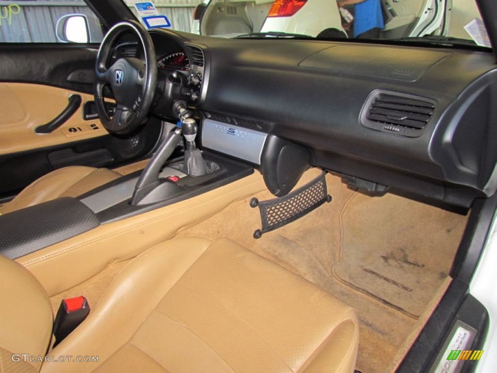 2004 S2000 Roadster - Grand Prix White / Tan photo #13