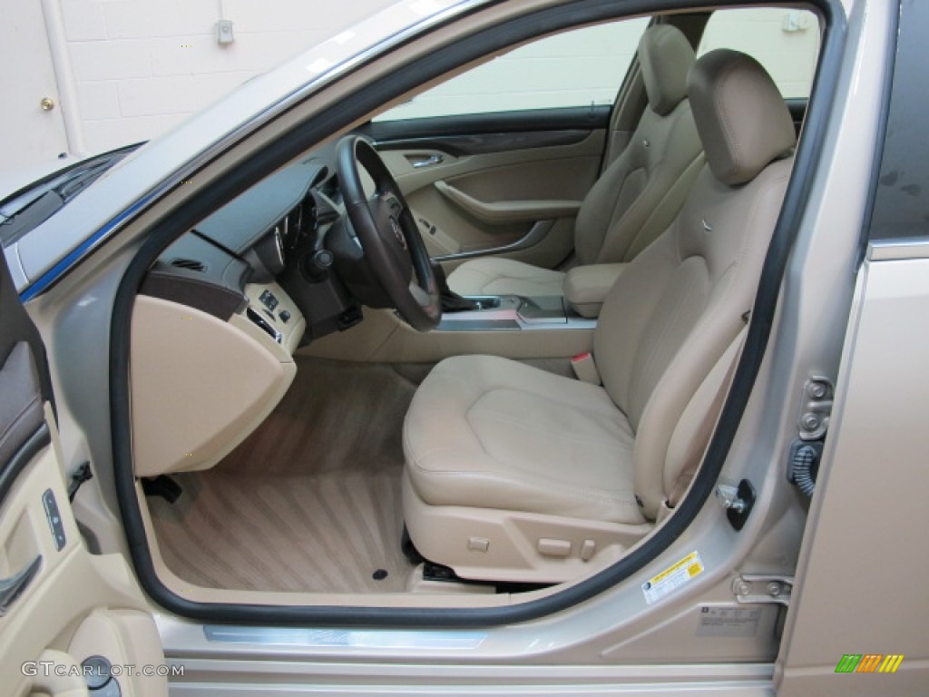 Cashmere/Cocoa Interior 2009 Cadillac CTS 4 AWD Sedan Photo #59333542