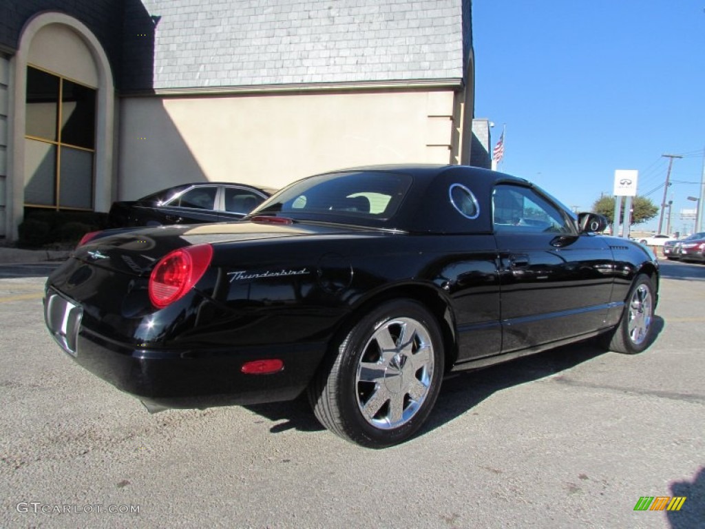 Evening Black 2002 Ford Thunderbird Premium Roadster Exterior Photo #59333640