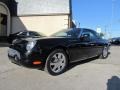 Evening Black 2002 Ford Thunderbird Premium Roadster Exterior